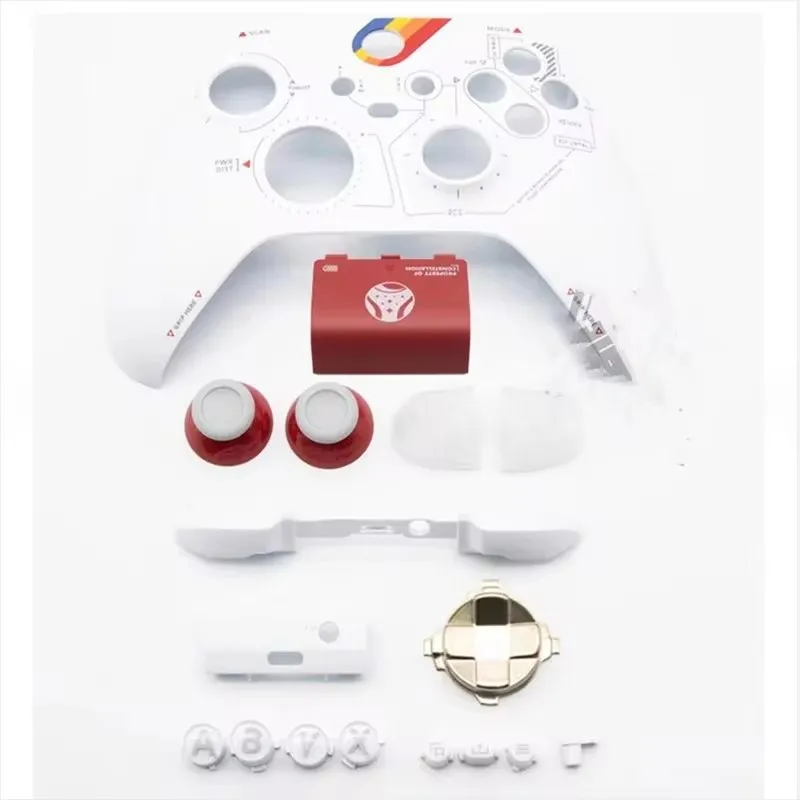 مجموعة كاملة من أزرار مقابض المقبض الخلفي لوحدة تحكم Xbox Series X Series S إصدار Starfield