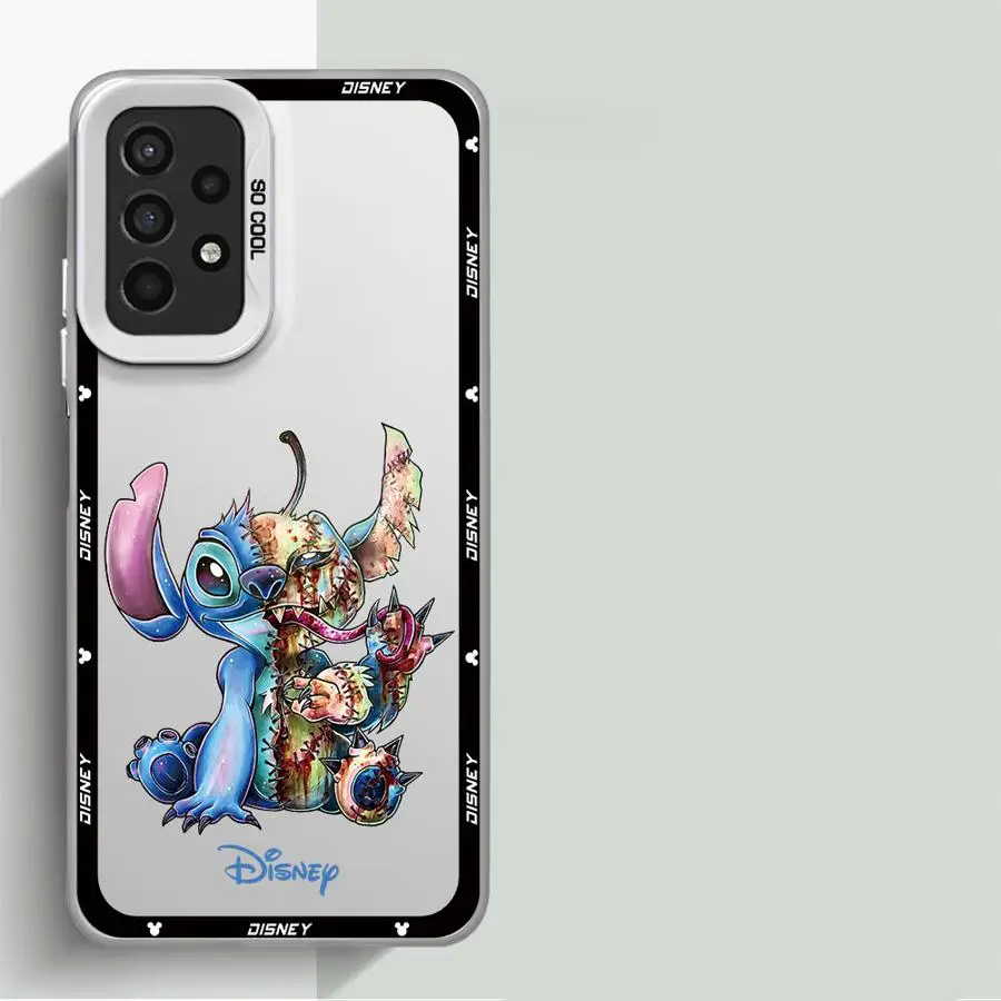 Disney-Étui de téléphone mignon Stitch pour Samsung Galaxy, A72, A54, A73, A32, A53, A51, A33, A24, A21s, A23, A52, A55, A35, A22, A34, A71 Cover