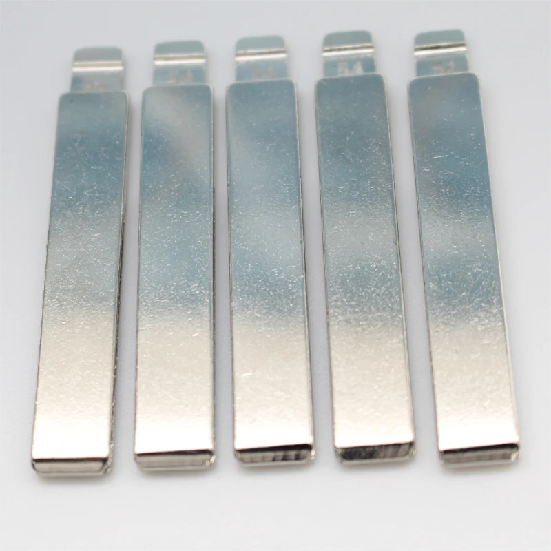 OEM 10Pcs 54# HU83 Metal Blank Uncut Remote Key Blade For Peugeot 307 For Citroen For Keydiy KD Xhorse VVDI JMD