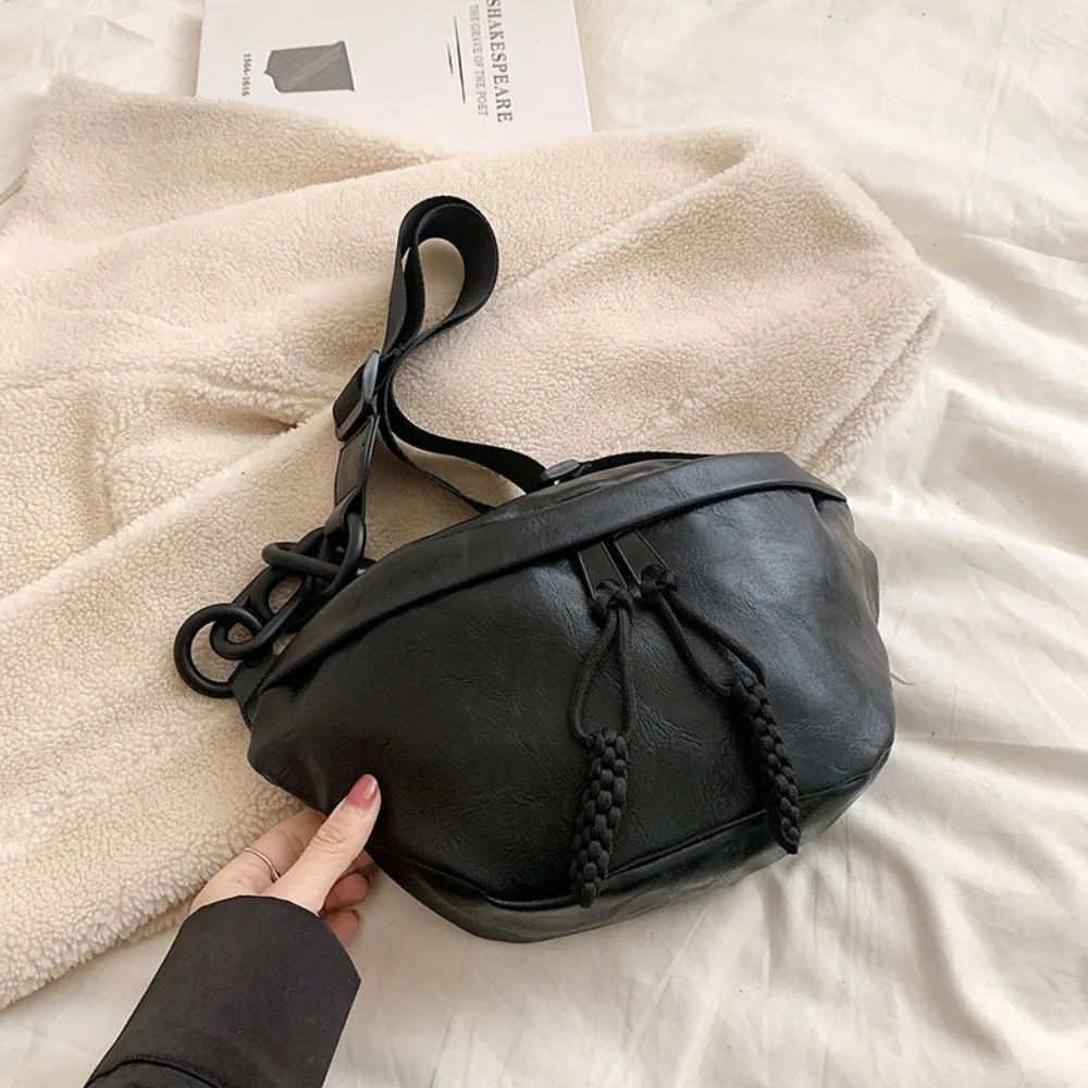 

Fashion Luxury Work Shoulder Bag Soft Leather Large Capacity Crossbody Bag Solid Color Simple Lady Handbags Women