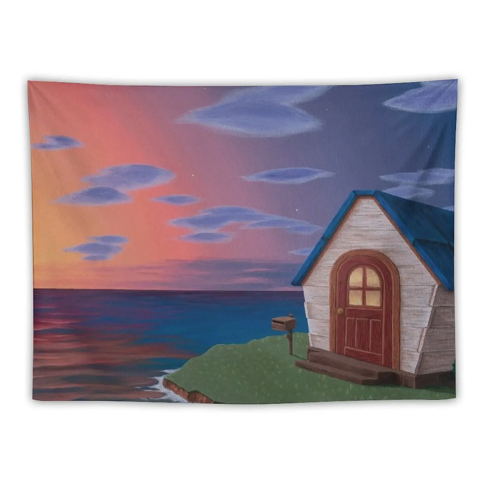 

Island Life Tapestry Aesthetics For Room Bedroom Organization And Decoration Tapestry