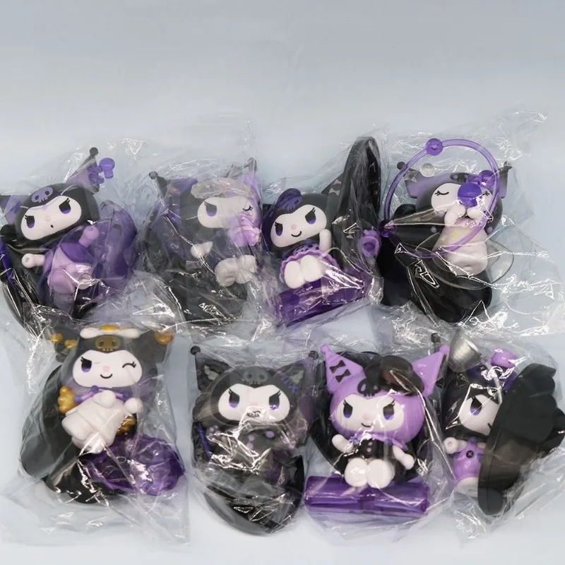 لعبة المستذئب كورومي بلدي ميلودي دمية تمثال دمية العصرية لعبة جرلي نمط سطح المكتب الديكور سيارة زخرفة نموذج لطيف هدية #5