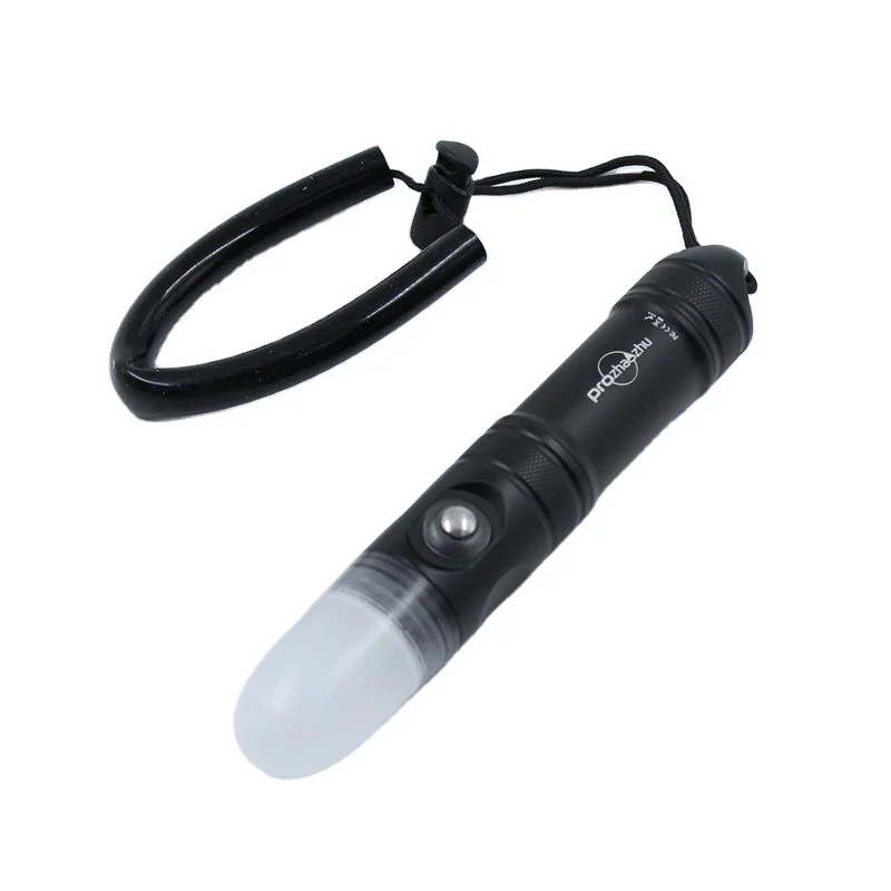 Diving Signal Light 4000 Lumen USB Magnetic Rechargeable IP68 Waterproof 100M Underwater LED Diving Strobe