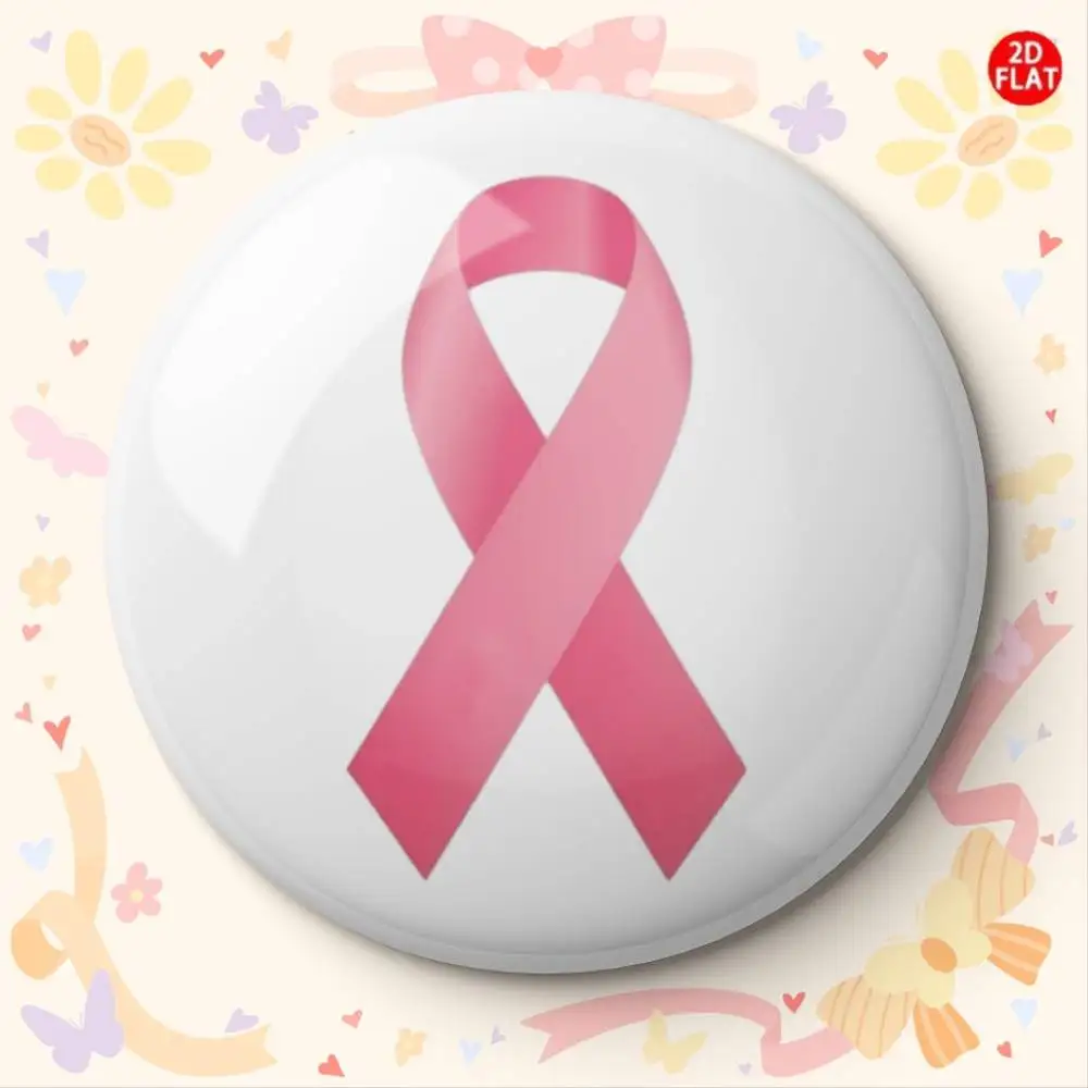 Breast Cancer Prevention Sports Brooch Pin Badge For Jeans Clothes Backpacks Hats Collectible Gift S