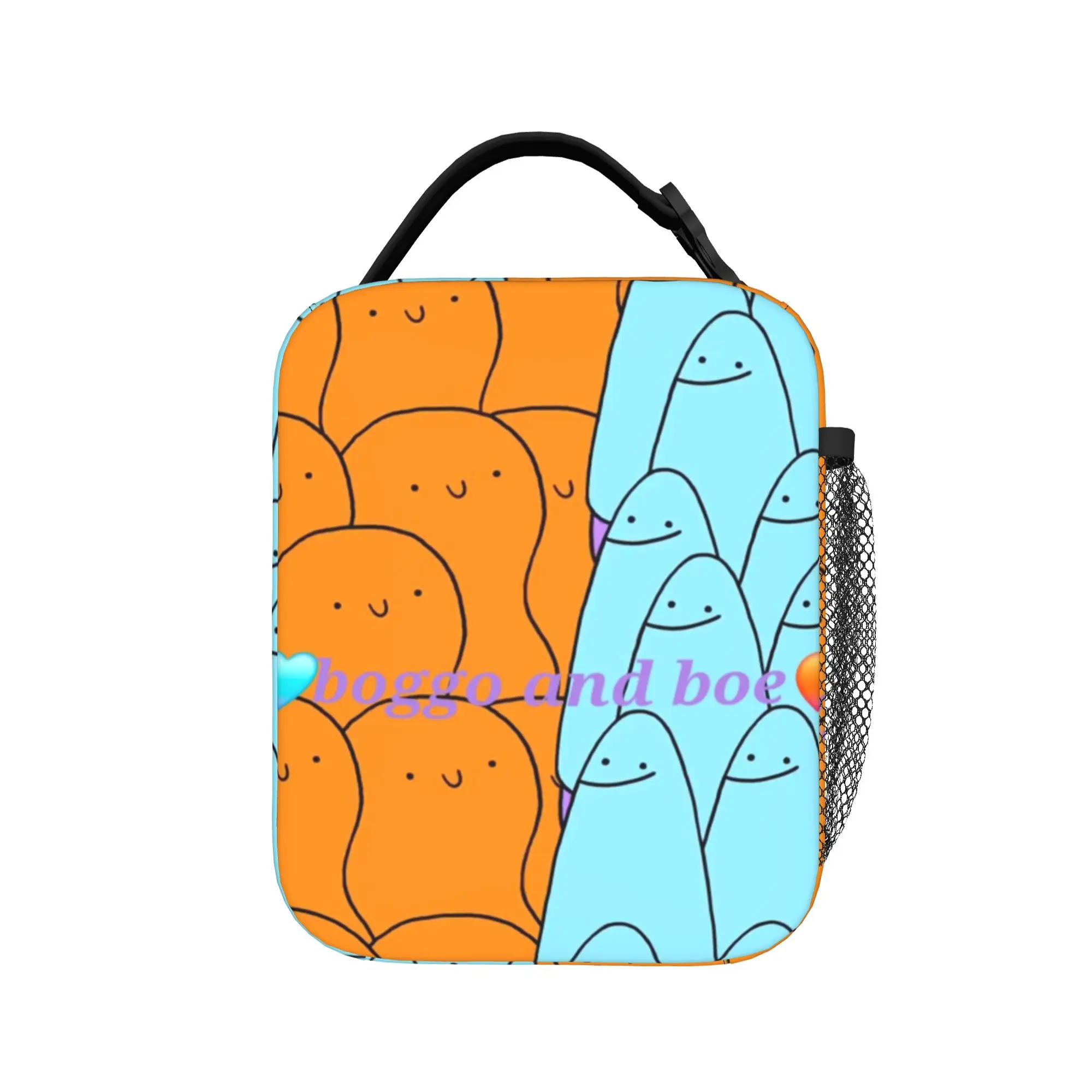 The Land Of Boggs Lunch Bag  Cute Lunch Box For Women School Portable Insulated Cooler Bag Waterproof Print Thermal Lunch Bags