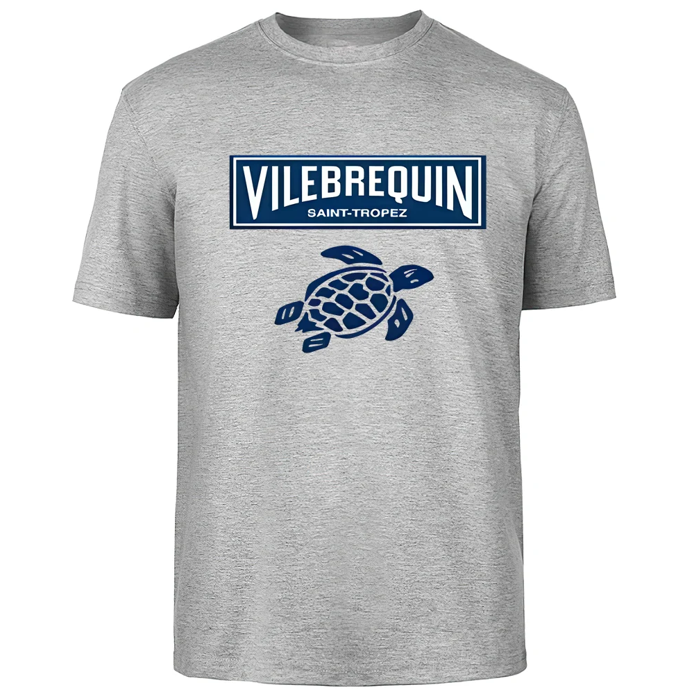 

Summer Trend Turtle High Quality Pure Cotton Breathable Comfortable T-shirt Outdoor Men's Top Casual Fashion Street Wear