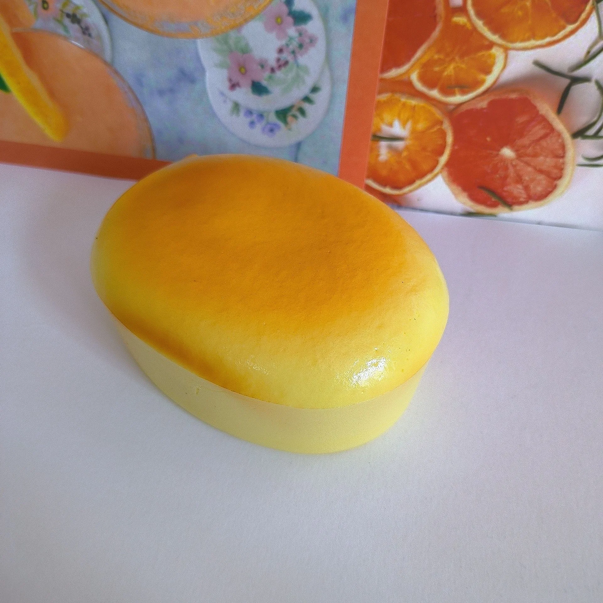 Squishy Semi-Mature Cheese Bread Toast Slow Rebound Stress Relief Toy Simulation Toy for Adults Pressure Release Entertainment