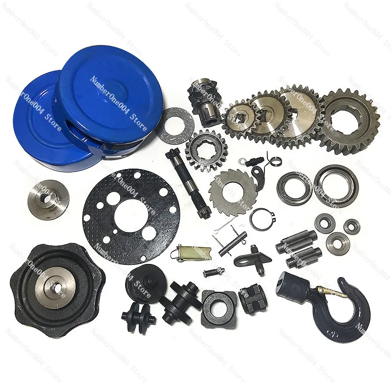 Hand chain hoist accessories , gear ,steel bowl ,bearing ,bottom axle ,sprocket cruise wheel overwheel ratchet 2 tons