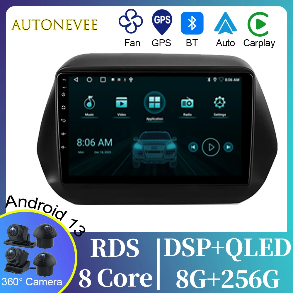 

For Chevrolet Camaro 6 2015-2023 Car Radio Carplay GPS Bluetooth Stereo Android 13 Auto Screen Multimedia Player 5G WIFI DSP DVD