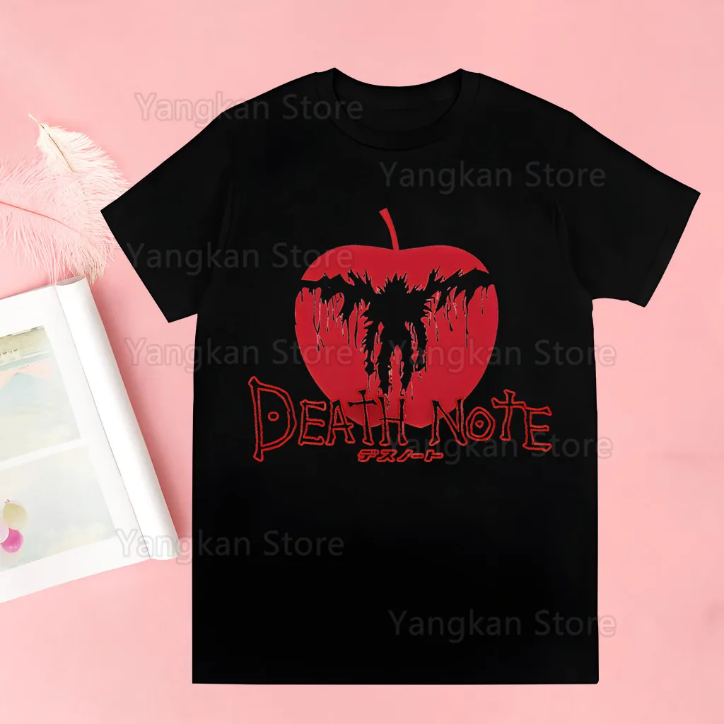 

Death Note Manga L Cartoon Mom Summer Print Lady T-shirts Top T Shirt Ladies Womens Graphic Female Tee T-Shirt