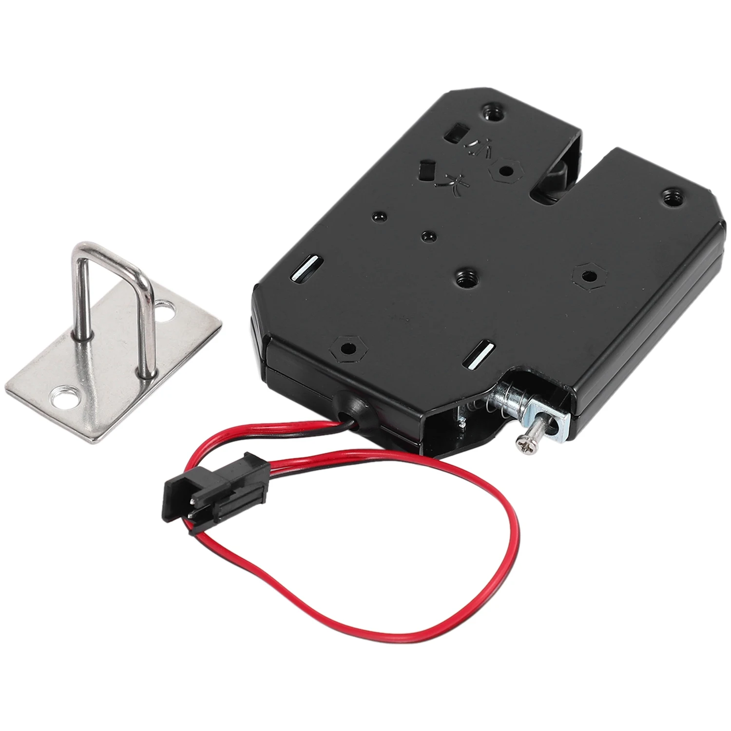 

A16Q-12V 2A Electric Magnetic Lock 150KG/330Lb Fail Safe Holding Force Electromagnetic Door Access Control System Cabinet Boxes