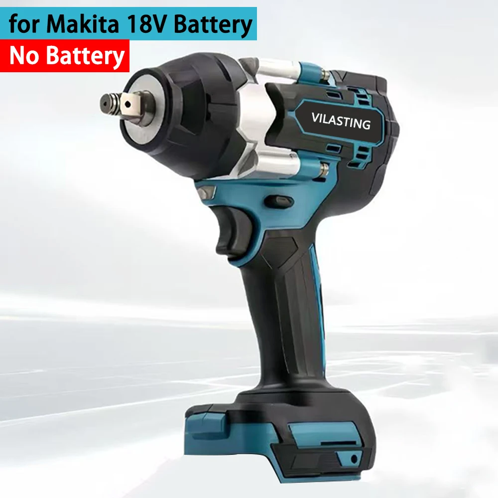 

Аккумуляторный ударный гайковерт 1000 Нм, бесщеточный электрический ключ, большой крутящий момент, электроинструменты для авторемонта для Makita, аккумулятор 18 В, PIN-код