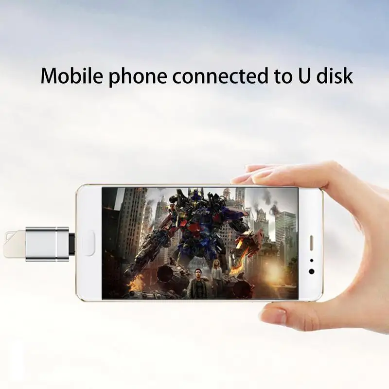 USB 3.0 To Type-C OTG Adapter 10Gb/s Plug And Play USB3.0 To USB C Female-Male USBA To USBC Converter Data Transmission