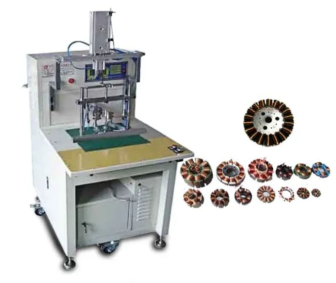 Automatic Submersible Motor Ceiling Table Fan Electrical Stator Armature Toroidal Coil Brass Copper Wire Winding Machine