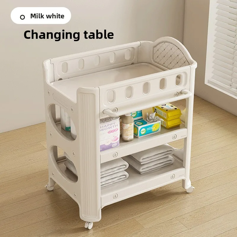 طاولة حفاضات الأطفال متعددة الوظائف من توني هاوس، محطة رعاية الطفل، سرير بلاستيكي كامل لحديثي الولادة، طاولة حمام تعمل باللمس
