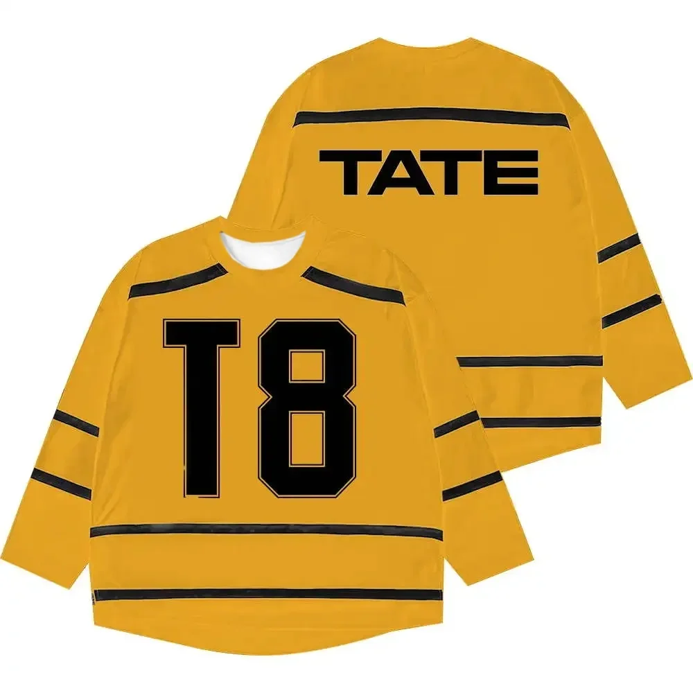 

T8 McRae Miss Jersey 2025 Occupation Tour Merch Cosplay Neutral Fashion Long Sleeve Round Neck