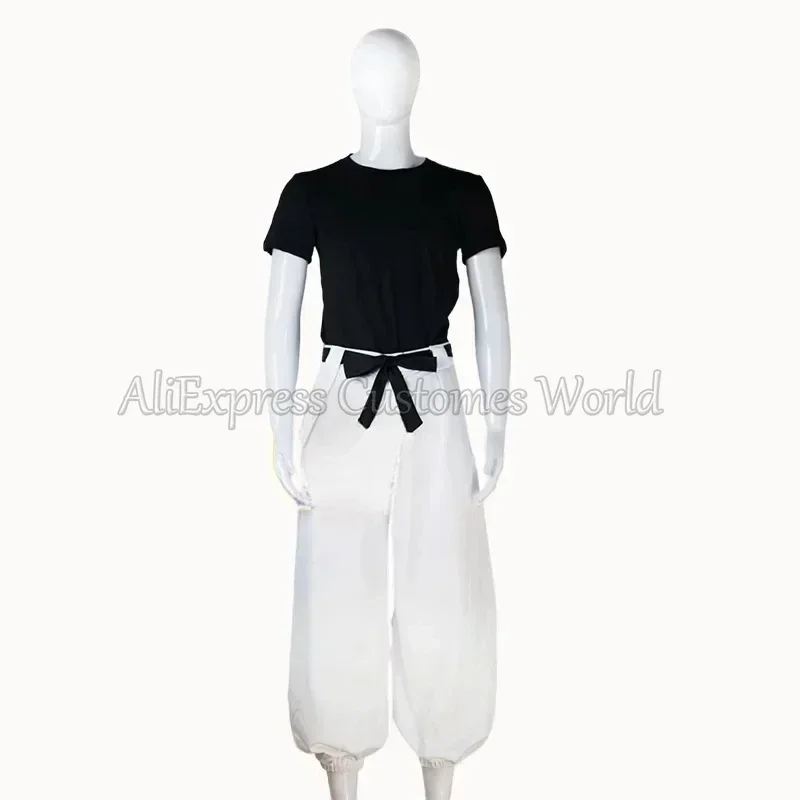 Anime Toji Fushiguro Cosplay Costume Jujutsu Kaisen Season 2 Fushiguro Toji Uniform Sorcerer Killer Halloween Top for Women Men