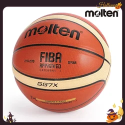 Molten Standard basketball size 5 6 7 ball Competition Basketball, Men and Women children's basketball training,free net and pin