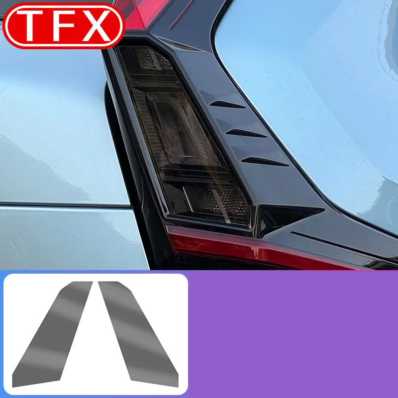 For GAC EMKOO 2023 2024 Car Styling Smoked Black Taillight Film Color Changing Repair Film Taillight Sticker Auto Accessories