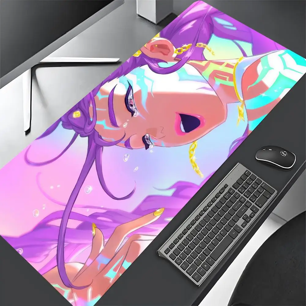 KPop D-Demon H-Hunters ماوس الوسادة لوحة ماوس للألعاب مجردة كبيرة 900x400x5 مللي متر MouseMat Gamer XXL Mause Carpet PC Desk #3
