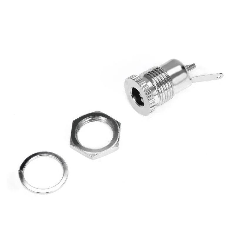 Nouveau paquet de 5 DC-099 5.5mm x 2.1mm 30V 10A prise Jack d'alimentation CC, adaptateur de connecteur de montage sur panneau femelle fileté