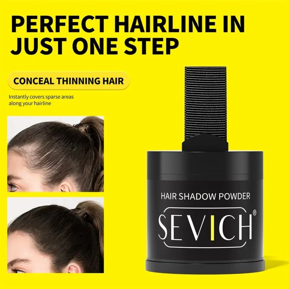 

5 Color Hairline Powder Waterproof Instantly Conceals Hair Loss Natural Hair Shadow Toppers Hairline Edge Control 10g