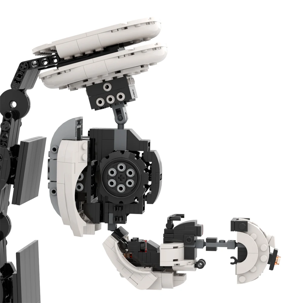 

MOC Creativity PortalS 2 GLaDOS Building Blocks Set Atlas and P-Body Apertured Science Robot Bricks Toys Children Birthday Gift