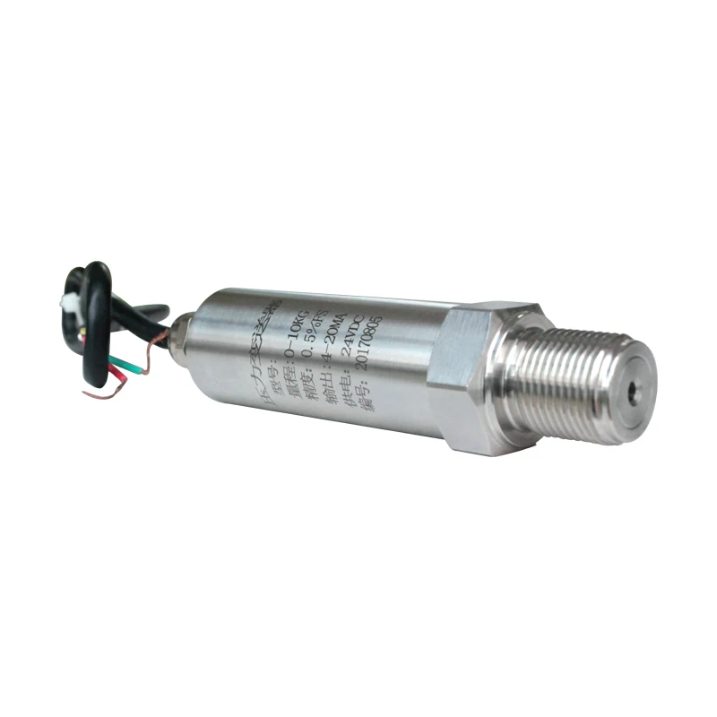 Trasmettitore di pressione impermeabile 4-20mA 0-10v trasduttore di uscita rs485 acqua aria olio