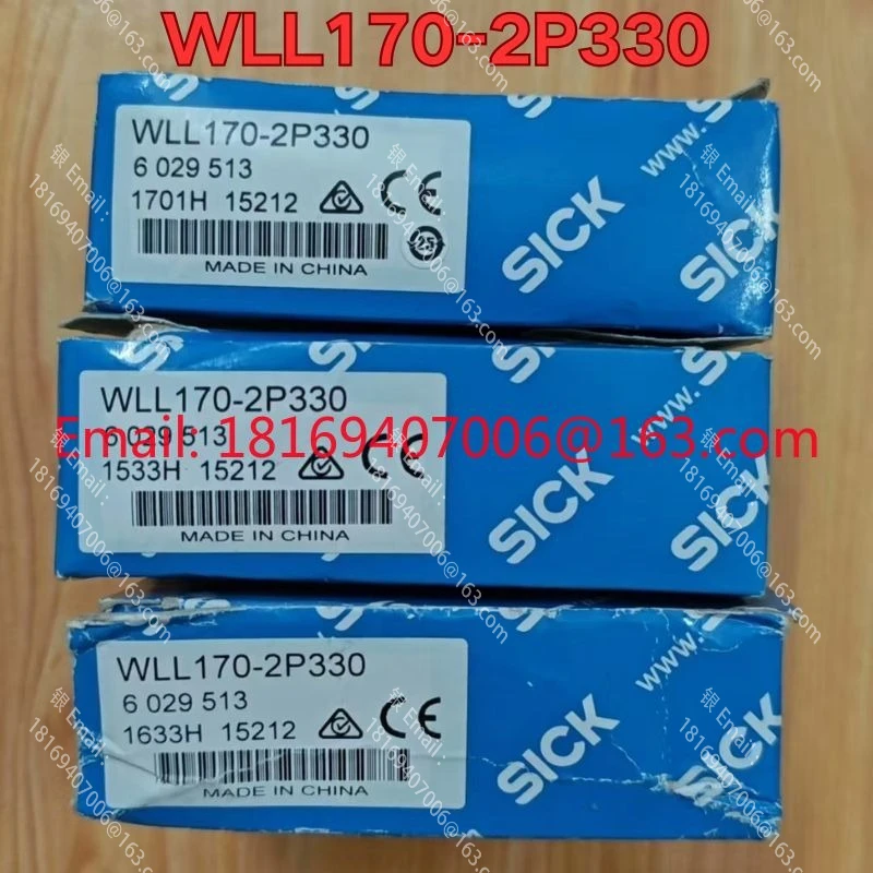 

New WLL170-2P330 photoelectric sensor