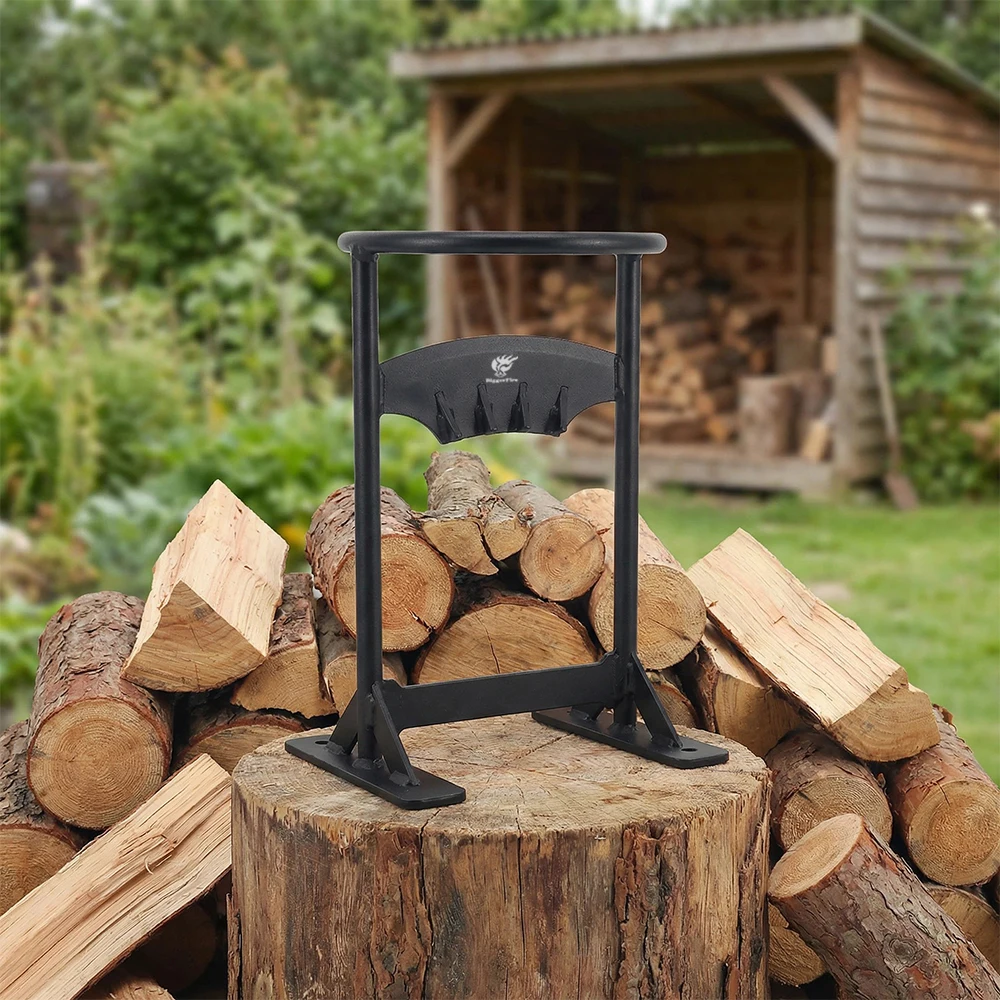 Log Splitter - Manual Splitting Tool, Splits Firewood Like A Boss Safely & Easily