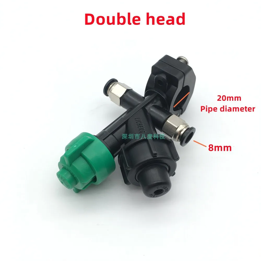 spraying agricultural man-machine high pressure spray, single and double connection water pipes will be inserted into