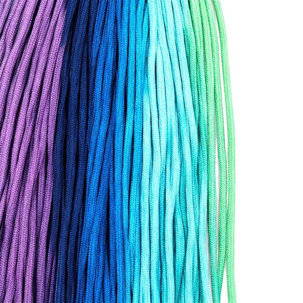 5/30 Meter 4mm 7-adriges Paracord für Überlebensausrüstung, Fallschirmschnur, Schlüsselband, Camping, Klettern, Seil, Wandern, Wäscheleine – Detail 1
