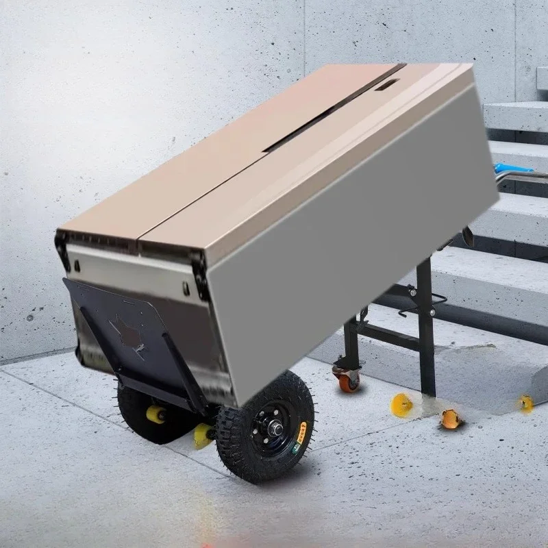 

Electric crawler silent climbing machine automatic tire truck up and down the stairs