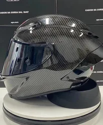 Full Face Motorcycle helmet pista GPRR 70 anniversary glossy black helmet Riding Motocross Racing Motobike Helmet