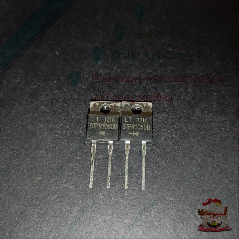 1PCS/Piece STPR1060D 10A/600V TO220-2 Fast recovery diode