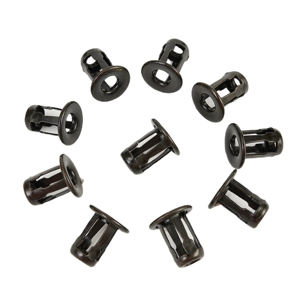 

Reliable 10PCS Car Screw Base Trunk Nuts Front & Rear Plate Fastener Clips for A3 A8 Q3 Easy & Secure Installation