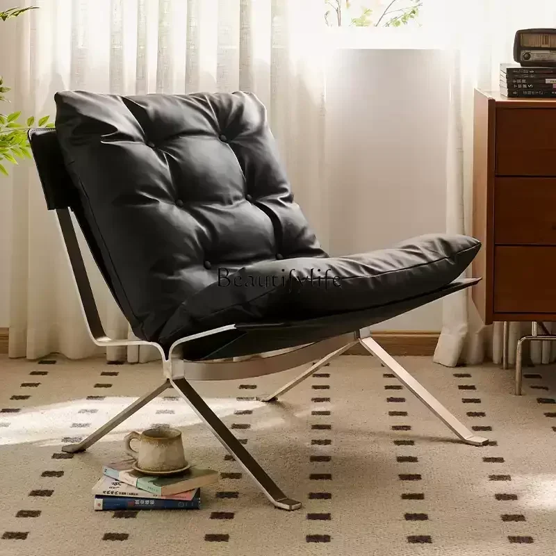 

*Medieval leisure chair Nordic classic single living room sofa chair