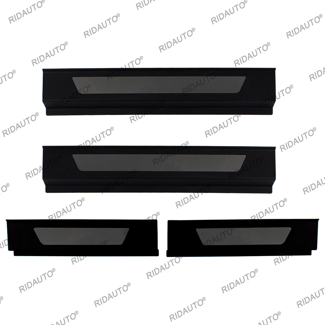 For FORD RANGER T9 2023 2024 2025 Pickup Door Sill Scuff Plate Protector NO Logo Trim Pedal Sticker Threshold Strip Accessories