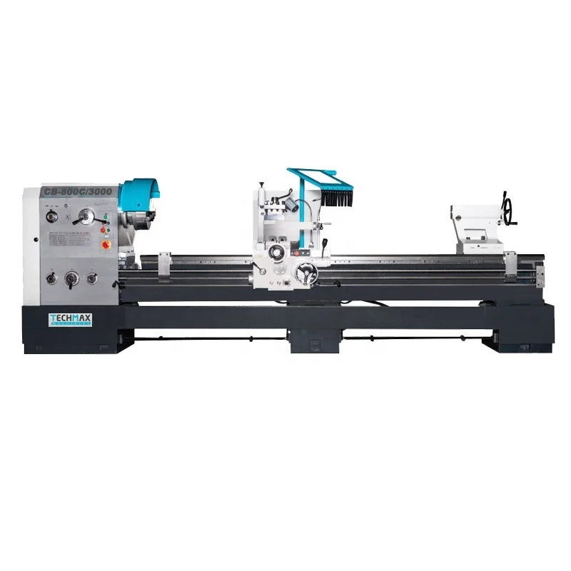 Cb-800C For Steel Heavy Duty Power Cross Feed Automatic Metal Horizontal Manual Lathe Hine