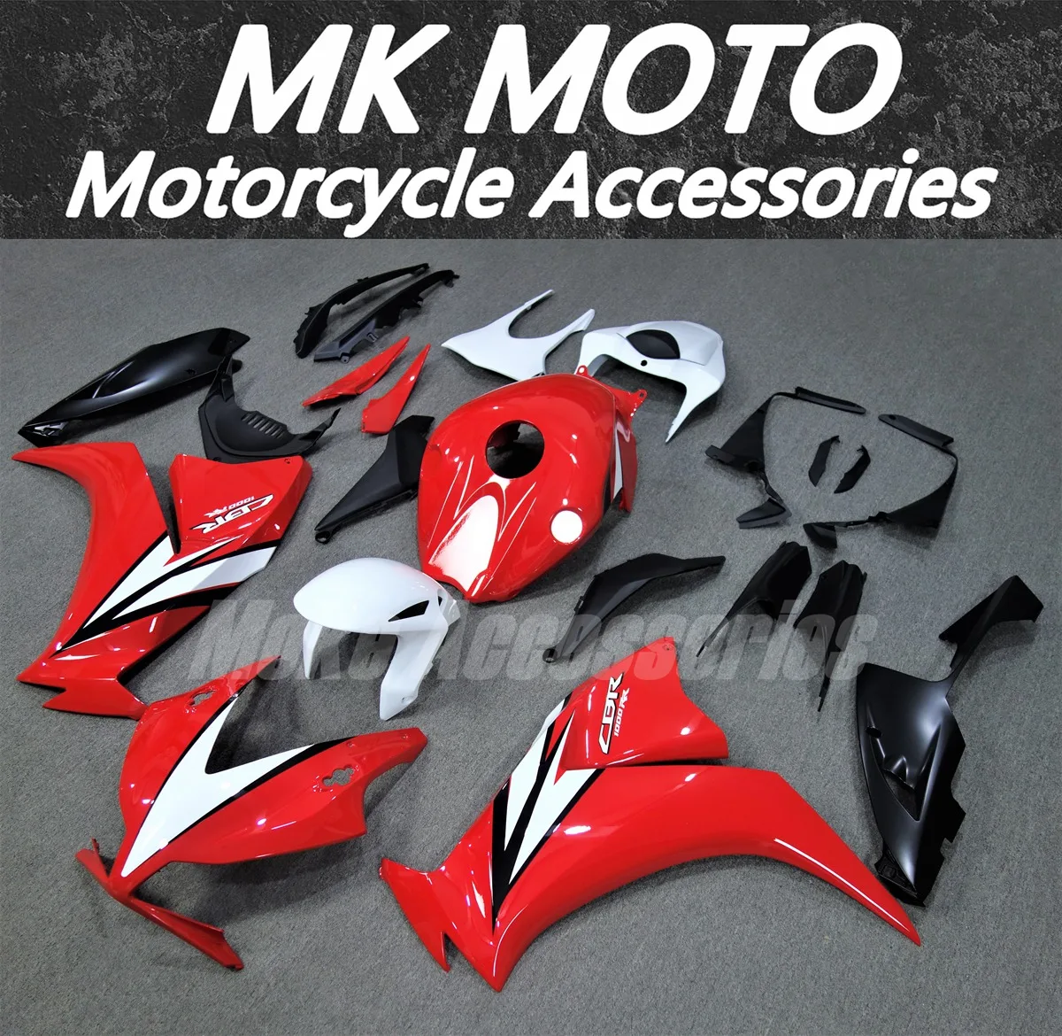 

Комплект кузова мотоцикла Moke moto для Cbr1000rr 2012 2013 2014 2015 2016, комплект обтекателей, подходит для высокого качества, инъекционный белый, красный, черный