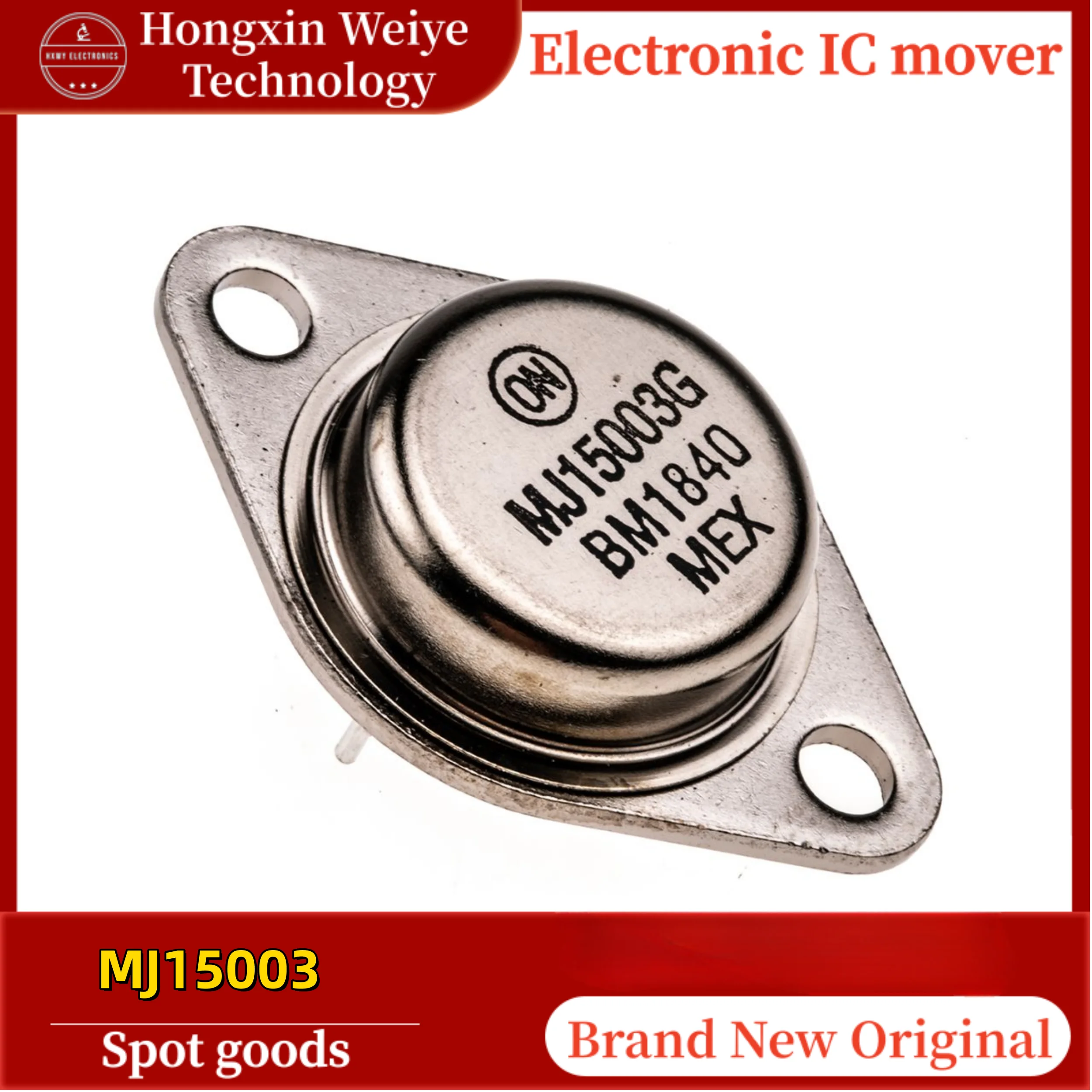 

5/10 PCS MJ15003 TO-3 High-Power Audio Transistor Metal Can Package Brand New In Stock