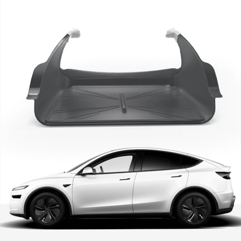 

Under Screen Storage Box for Tesla Model Y Juniper 2025 Model 3 Highland 2024 Center Control Tissue Organizer Tray Accessories