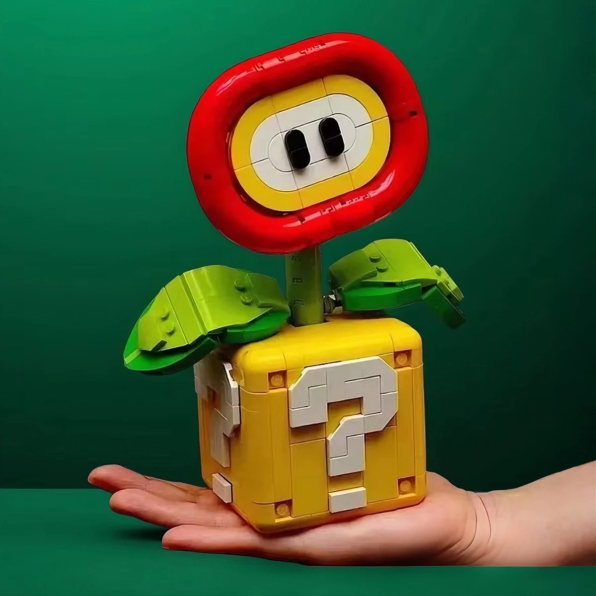 MOC-Tree Supers juego 64 girasol hermanos ramo decoración perpetua planta en maceta modelo bloques de construcción ladrillos regalo chico