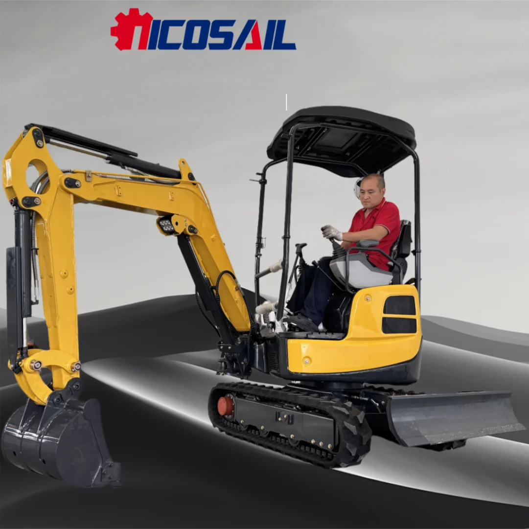 حفارة هيدروليكية مجنزرة جديدة 1.8 طن للبيع حفار صغير شحن سريع بخصم 50% #1