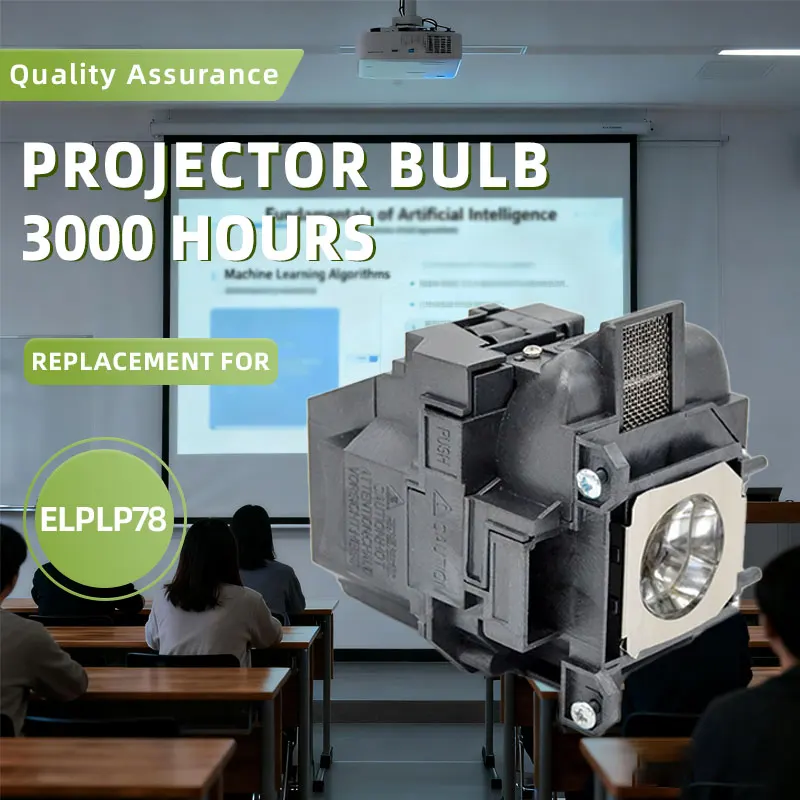 Mailepu Projector Bulb is Suitable for ELPLP78 Projector bulb CB-S03/S18/X03/X18/X24/W03 CB-945/945/950W/955W/97/X21/X20/X17