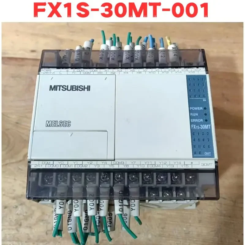 Second-hand FX1S-30MT-001 FX1S 30MT 001 Tested OK