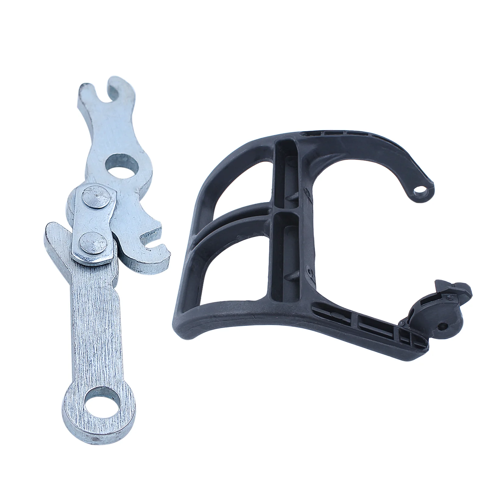 1141 792 9101 maniglia del freno a catena per Stihl 017 018 MS170 MS180 motoseghe maniglia del freno protezione della mano con leva del freno-nero