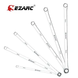 EZARC Aviation Wrench Metric 8mm-19mm Extra Long Box End Wrench CRV Durable Double End Aviation Spanner 1-Piece