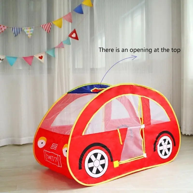 Y88d pour house intérieure tente dessin animé tente voiture interactive tente pop-up pour garçons jardin jardin