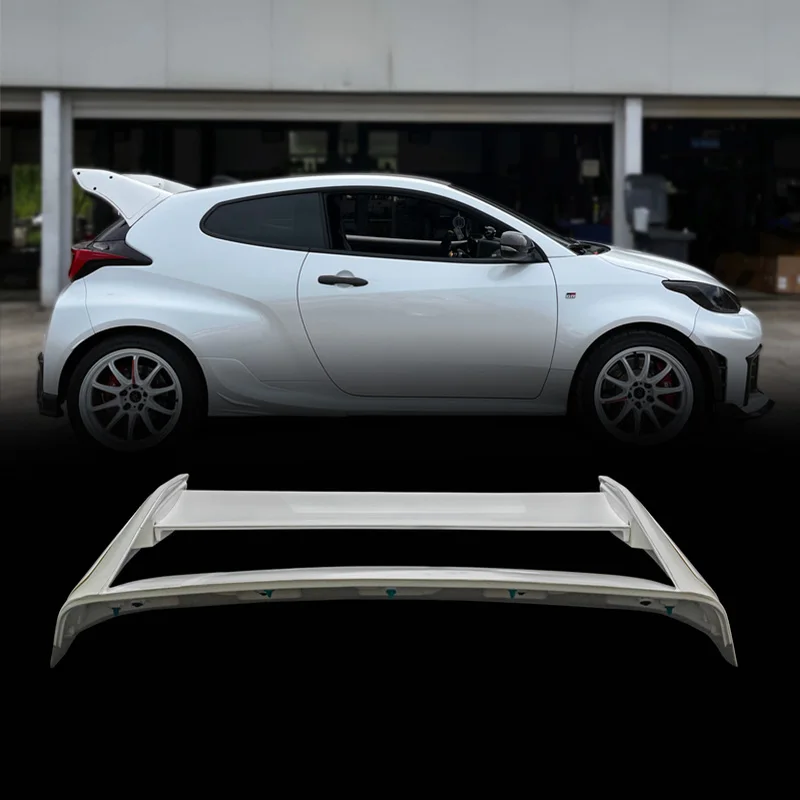 For GR YARIS GXPA16 EPA Circuit Type Rear Spoiler Car Rear Upper Decor Aero Panel Exterior Decor Kit
